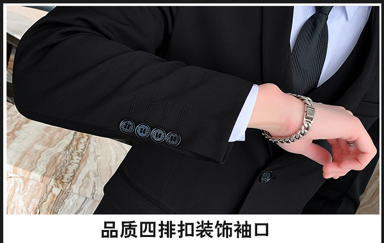 蘇州職業(yè)裝定制男士西服袖口細節(jié)展示